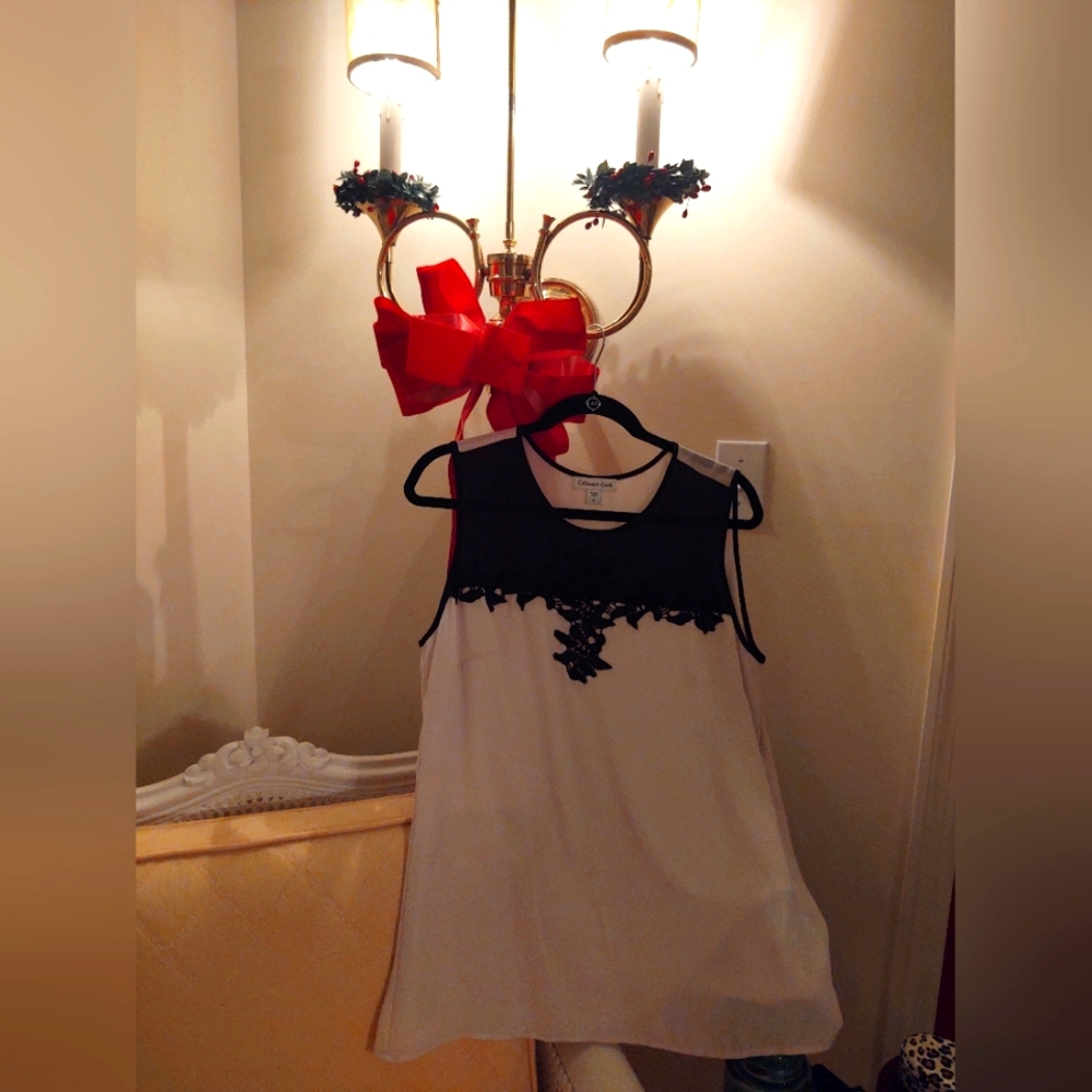 Coldwater Creek, Large, Beige & Black